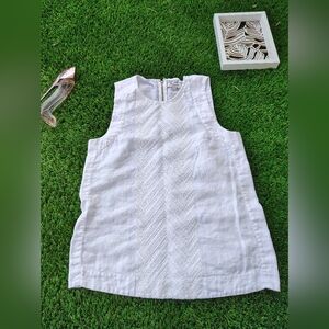 Madewell Textured White Mini Dress